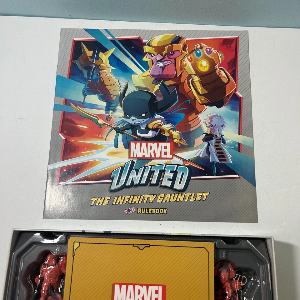 Marvel United The Infinity Gauntlet Expansion Box CMON Thanos NEW Open Box - Image 4 of 4