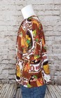 VTG 1960 Peter Max AOP Hawaiian Shirt King Kamehameha Kona Coffee Island Wedding — photo 6