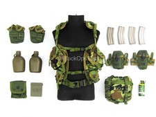 1/6 Scale Toy US Marine Gunnery Sergeant Crews - Woodland Combat Vest