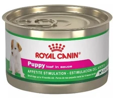 Royal Canin Puppy Appetite Stimulation Wet Canned Dog Food Loaf in Sauce 5.8 oz