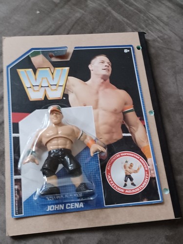 wwe mattel retros  series  1  john cena  wrestling...