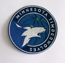 LOT OF (1) NBA MINNESOTA TIMBERWOLVES PATCH  PATCHES 3 1/2" ROUND" ITEM # 118