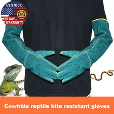 Multi-Function Anti-Bite Safety Gloves Ultra Long Leather Pets Grip Biting Prote