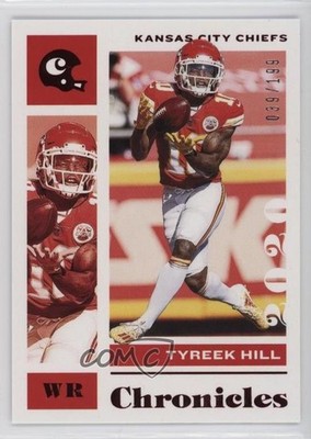 2020 Panini Chronicles Red 39/199 Tyreek Hill #48 1bf4
