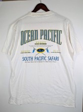 Image of Vintage NEW NWT 80s 90s OP Ocean Pacific Surfer Safari Shirt Size Large VTG