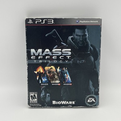 Mass Effect Trilogy 1 2 3 PS3 (Sony PlayStation 3, 2012) Complete CIB NEAR MINT
