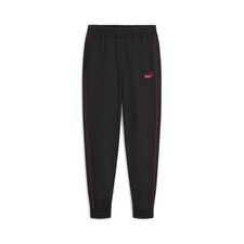 PUMA Piped Track Pants Womens Black Casual Athletic Bottoms 68067355