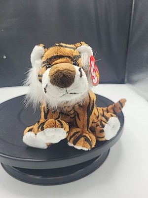  Ty Beanie Baby STRIPEY  Tiger (2005)  Stuffed Animal 