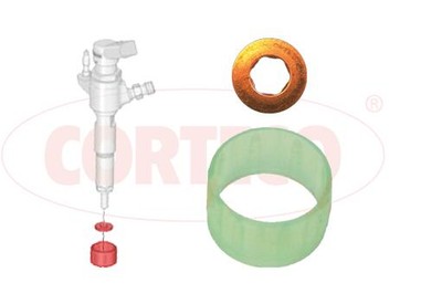 CORTECO 49445015 Seal Ring Set, injection valve for CITROËN,DS,PEUGEOT