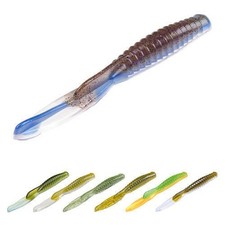 Strike King Kvd Dropshot Half Shell Artificial Bait 9cm Black Perch