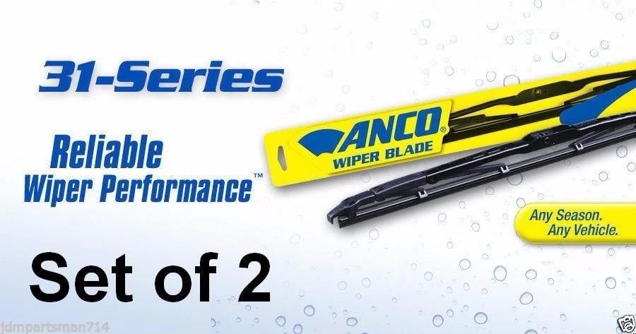 ANCO 31-Series OE-Fitment Wiper Blade (Set of 2) Front 20" & 19" - Image 2 of 2