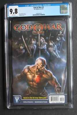 GOD OF WAR #3 KRATOS PlayStation Game 2010 DC Wildstorm Amazon Prime TV CGC 