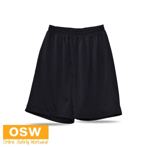 5 X Adults' Tricot Lining Elastic Waistband Airpass Cooldry Outer Layer Shorts - Picture 5 of 11