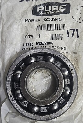 1 Genuine Polaris Factory Roller Ball Bearing 6306 C3 Part OEM  