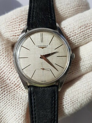 LONGINES WATCH 7111-1 MANUAL CAL.12.68Z MENS 35mm SWISS MADE | eBay