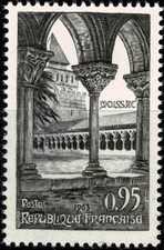 FRANCE 1963  ABBAYE DE MOISSAC YT n° 1394 neuf ★★ luxe / MNH (A)