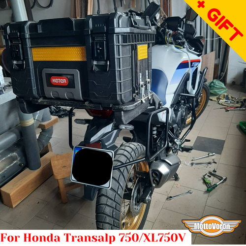 For Honda Transalp 750 Pannier rack XL 750 Side carrier XL750V, Bonus - Picture 2 of 17