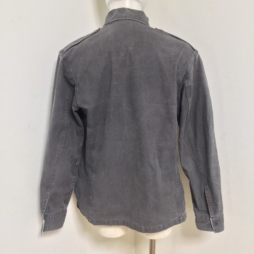 2001 Made in Japan A.P.C. Rare Vintage Military Jacket Cotton Gray Men's Size 3 - Picture 12 of 24