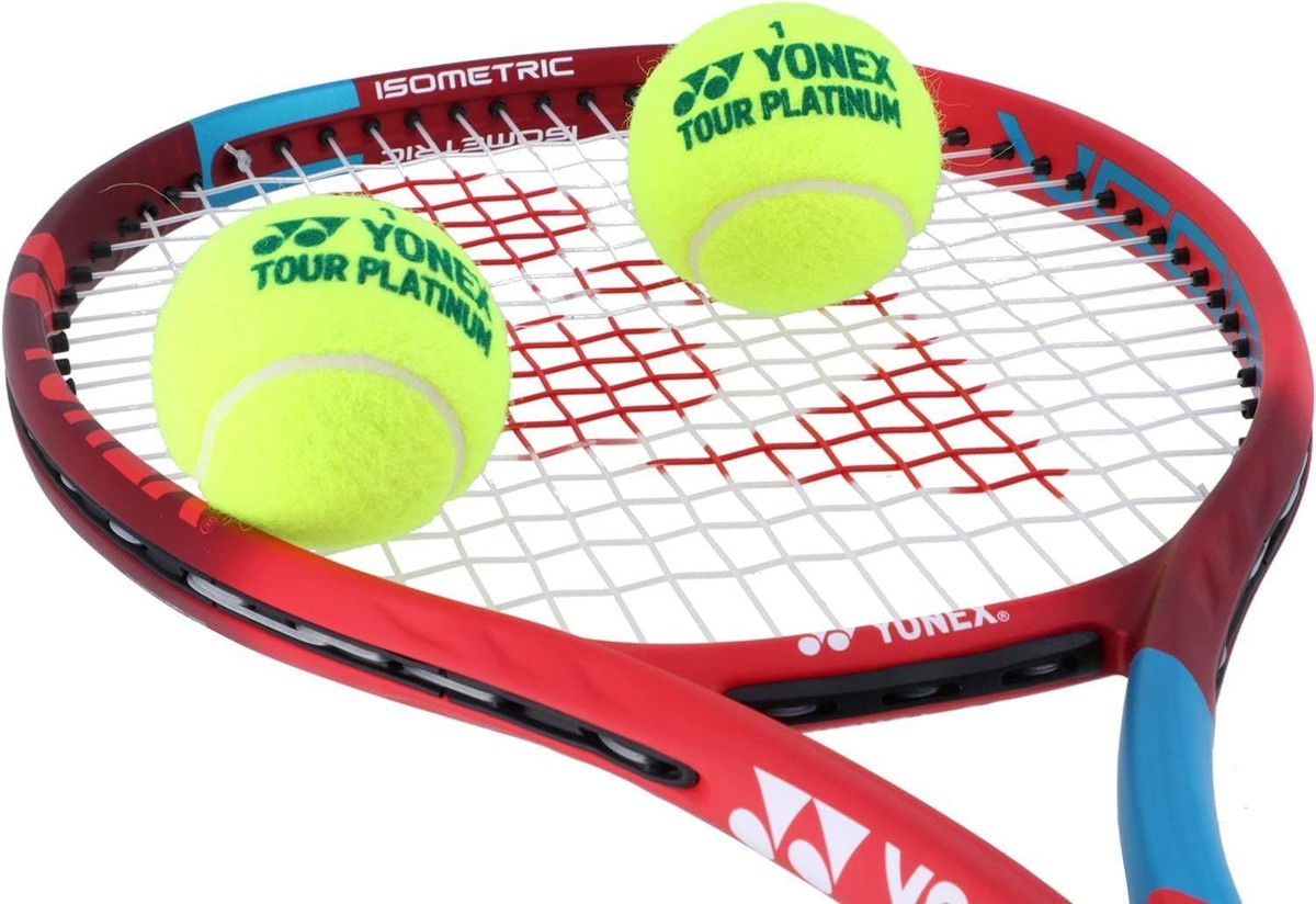 YONEX Tennis Ball TOUR PLATINUM 1 Can Yellow TBTPL4P | eBay