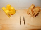 Screwdriver Bits set 4.5mm and 3.8mm for Opening Nintendo Console and Games