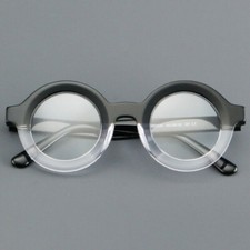 BETSION Acetate Retro Round Reading Glasses Women Men Reader Eyeglass frames