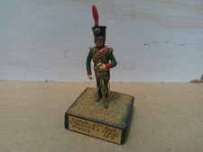 Stadden, Napoleonic French 27th Chasseurs a cheval captain painted lead 54mm, TD