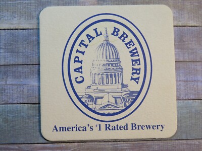BEER COASTER ~ #1 Rated CAPITAL Brewery ~ Middleton, WISCONSIN ~ Since 1986