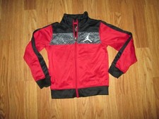 Boys NIKE AIR JORDAN full zip fleece lined sweatshirt jacket sz 4 XS