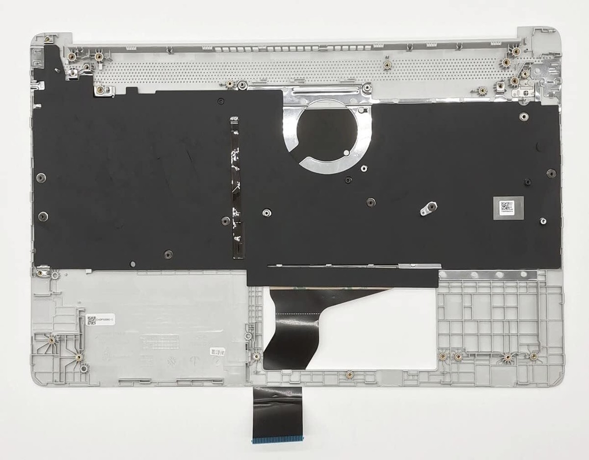 Poggiapolsi Con Tastiera USA Per HP 15-EF/15-DY/15S-EQ &ndash; Argento L63578-001 Nuovo