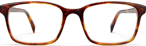 New WARBY PARKER Brady W 280 55mm Sugar Maple Eyeglasses Frame Unisex