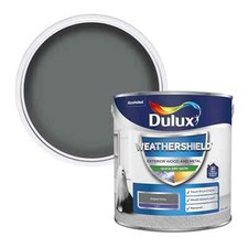 Dulux Weathershield Exterior Satin Paint For Wood Metal 750ml 2.5L All Colours