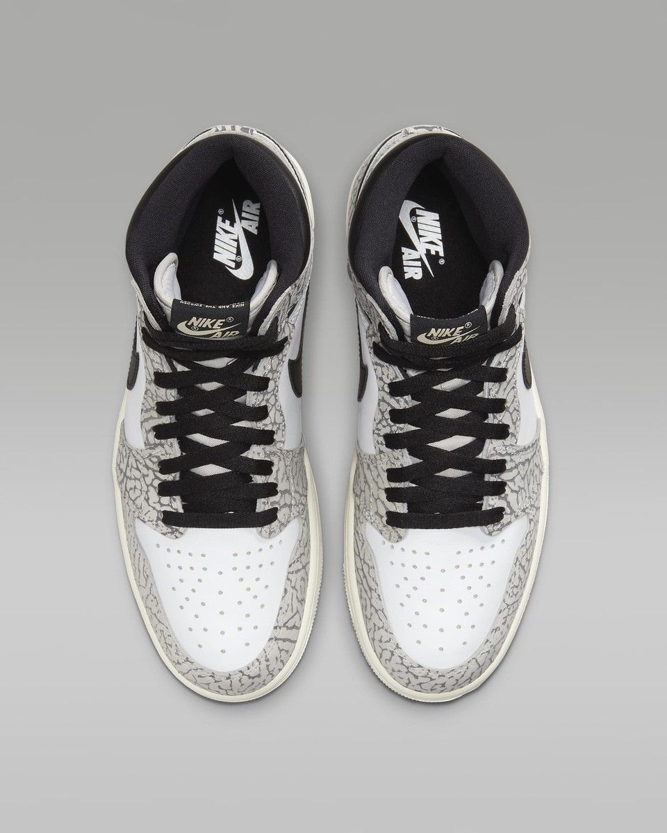 Nike Air Jordan 1 Retro High OG White Cement Tech Grey Nike Air Jordan 1 Retro High OG White Cement Tech Grey