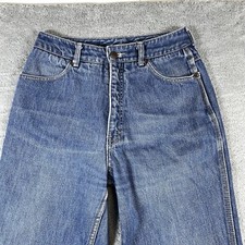 VTG Calvin Klein Jeans Womens 27x29 Denim Triple Stitch High Rise USA Made Retro