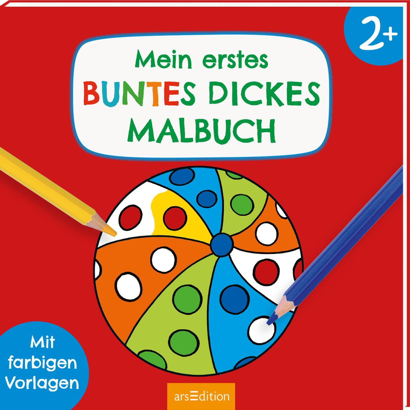 Thumbnail - Unbekannt. / Mein Erstes Buntes Dickes Malbuch