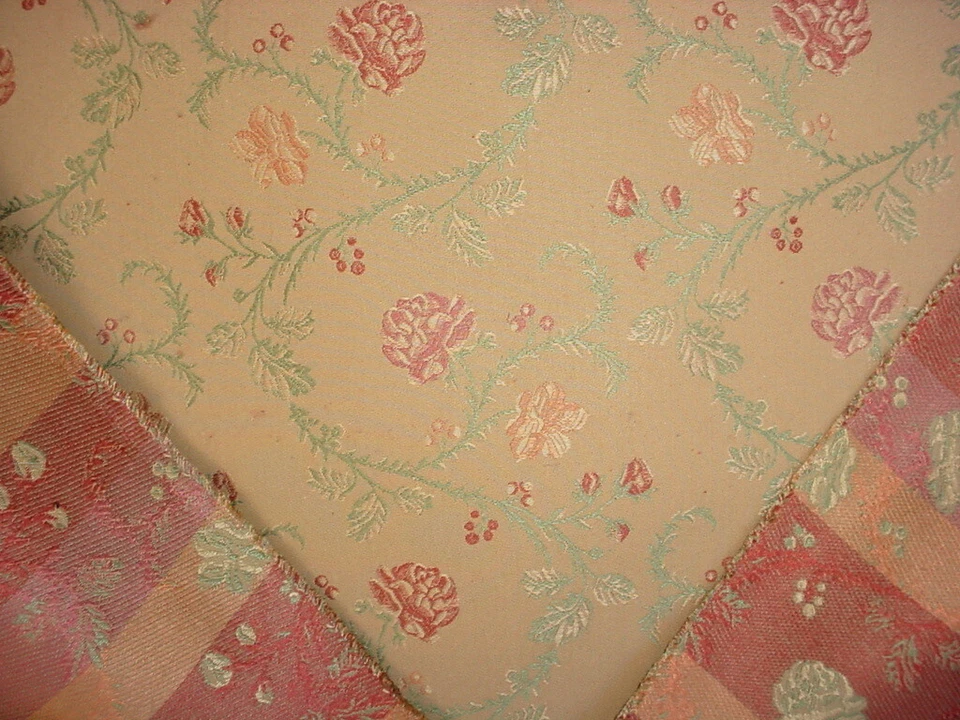 2-5/8Y Kravet 21638 Copper French Provincial Floral Brocade Upholstery Fabric - Image 4 of 4