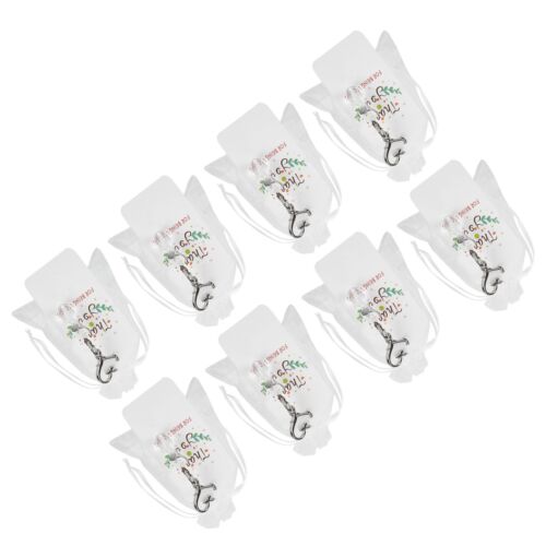 20PCS Keychain Favors Set With Key Gift Bags Cards For Baby Shower Wedding - Photo 1/12