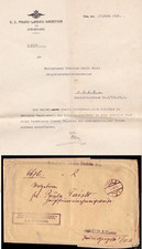 Austria Hungary 1913 Graz 8 Official Cover & Letter - State medical examination
