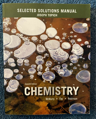 Selected Solutions Manual for Chemistry seventh edition 7th ed by ...