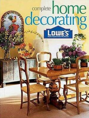 #ad #ad Lowes Complete Home Decorating Lowes Home Improvement Hardcover GOOD $3.49
