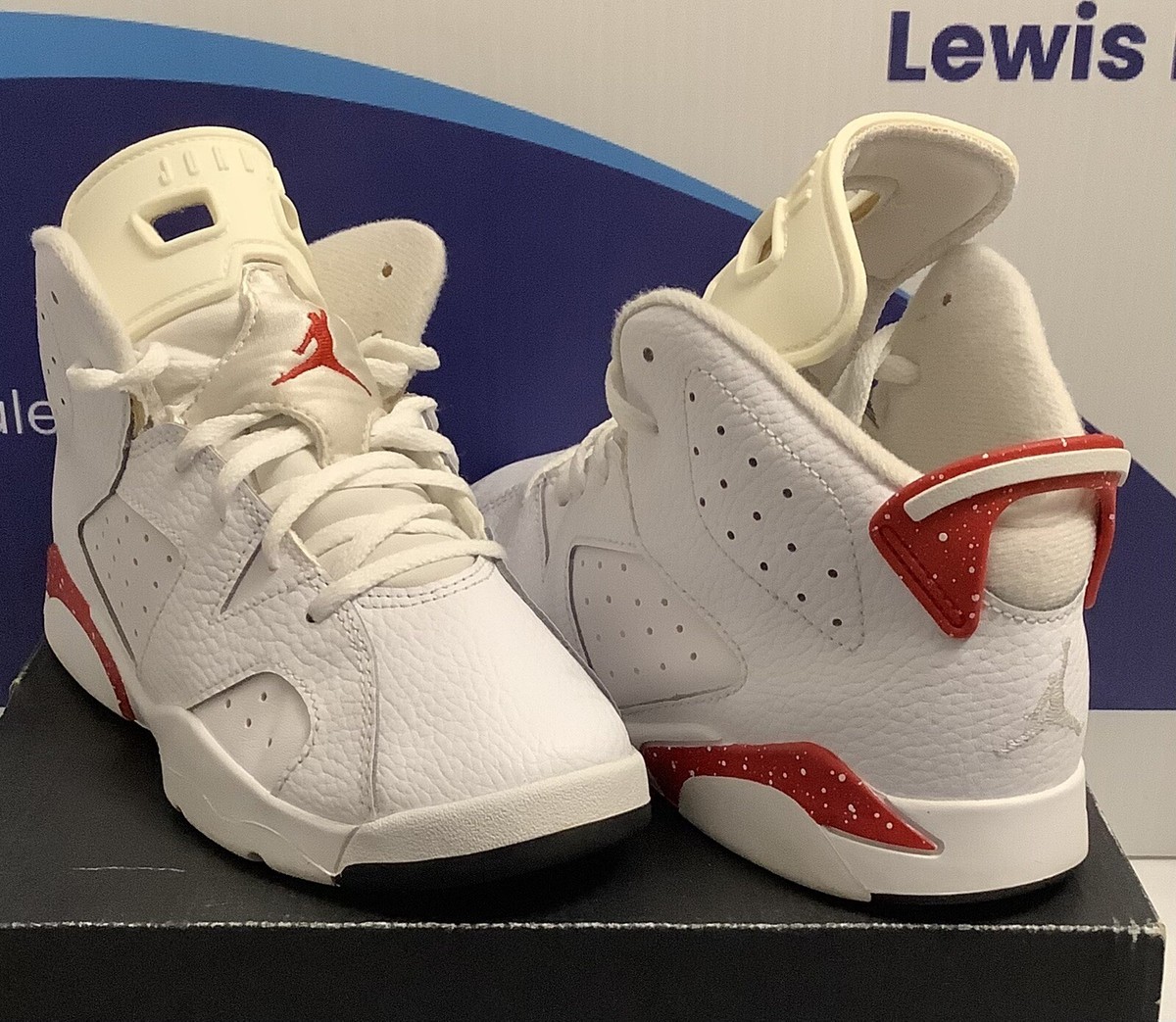 Air Jordan 6 Red Oreo Kids Size 3y | eBay