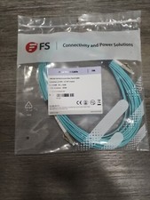 OM3 LC to LC Fiber Optic Patch Cable Multimode Duplex Aqua 50/125  7 meter 