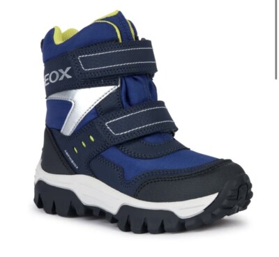 Geox J Himalaya ABX Boy B Jungen Winterstiefel Blau 26 Amphibiox