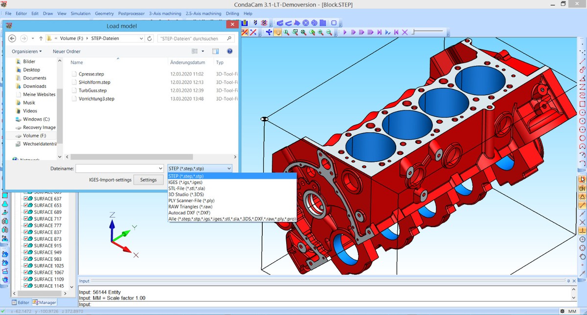 2D 3D CAD CAM Software ,HSC-Milling, CNC Software