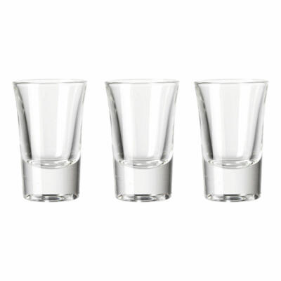 montana: :pure Stamper 3er Set Shotglas Schnapsglas Pinnchen Glas 35 ml 042377