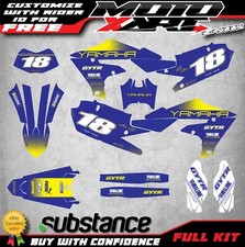 Custom Graphics Kit MONTE CARLO Yamaha WR 450F 2019 2020 2021 decals sticker kit