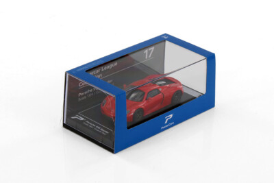 Porsche 918 Spyder Red Kinsmart Die-cast 1:64 PosterCars Hypercar League H17
