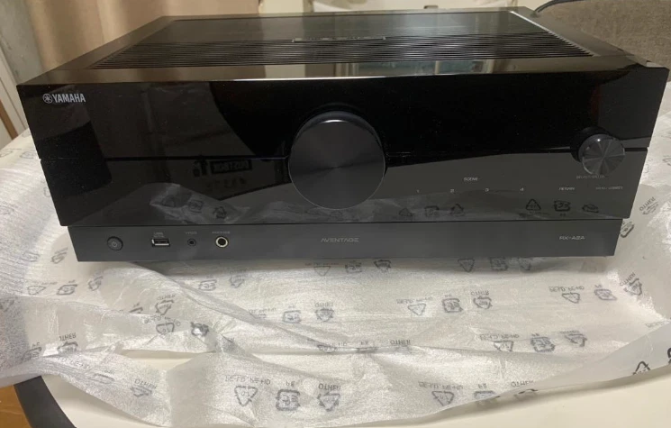 Yamaha RX-A2A AVENTAGE 7.1ch AV Receiver with 8K HDMI and MusicCast Black  - Image 3 of 3