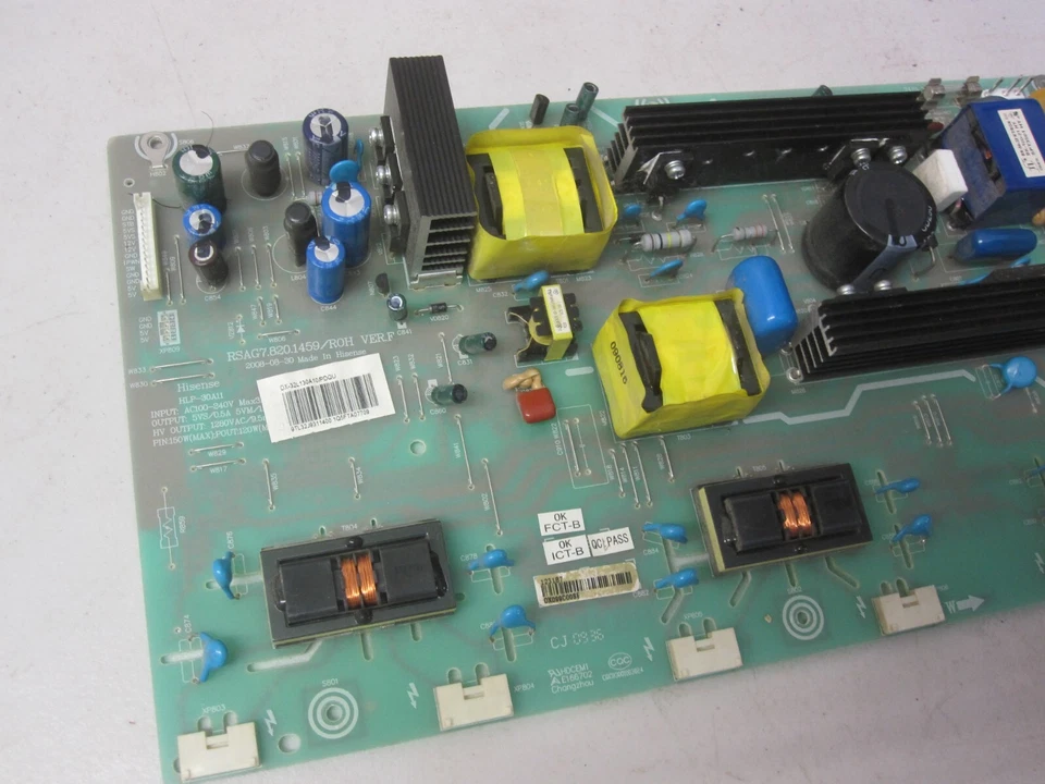 Hisense 117381 Fuente de alimentación / Inversor de retroiluminación RSAG7.820.1459 HLP-30A11 Foto 2 de 4