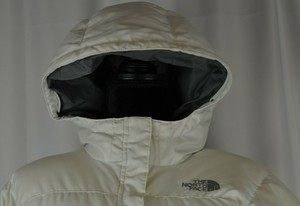 north face basic white girl