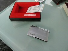 (5587)  Gas Feuerzeug KAWEE clarissa Werbung Invest  -neuwertig-